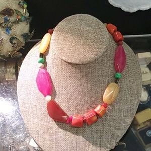 Barse stone necklace
